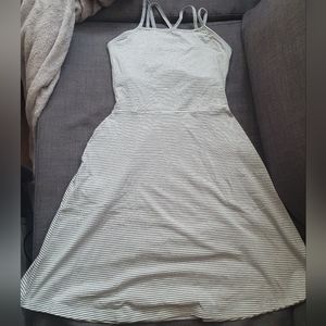 Fit and Flare Strappy Dress